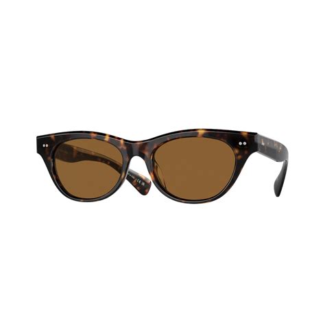 Oliver Peoples Avelin Butterfly 362 Sunglasses .